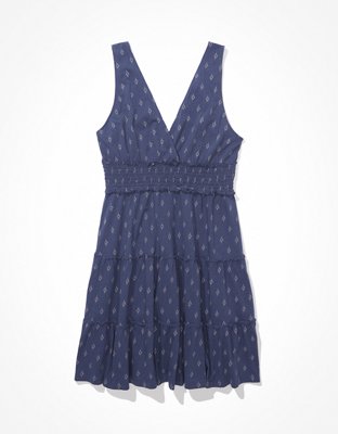 AE V-Neck Knit Mini Dress | American Eagle