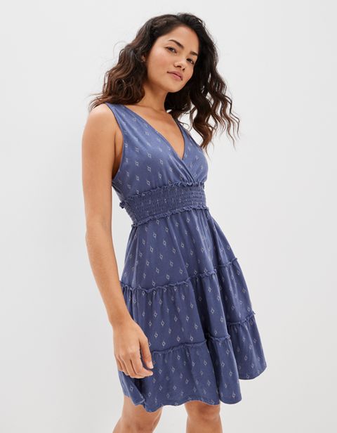 Женские платья American Eagle AE V-Neck Knit Mini Dress