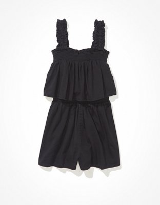 American Eagle AE Smocked Overlay Romper — фото 3