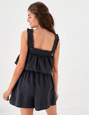 American Eagle AE Smocked Overlay Romper — фото 2