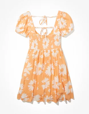 AE Floral Smocked Mini Dress