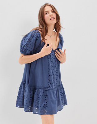 AE Flutter Sleeve Mini Dress