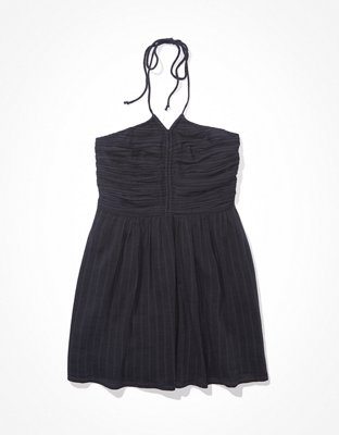 ae ruched fit & flare mini dress AE Ruched Front Mini Dress