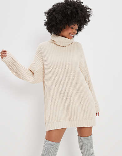 AE Turtleneck Sweater Dress
