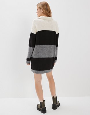 Женские платья American Eagle AE Striped Polo Sweater Dress — фото 2