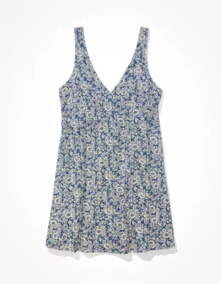 AE Floral Babydoll Mini Dress