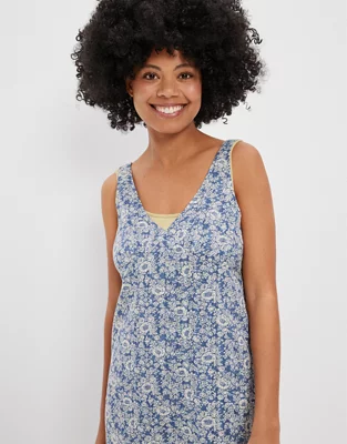 AE Floral Babydoll Mini Dress