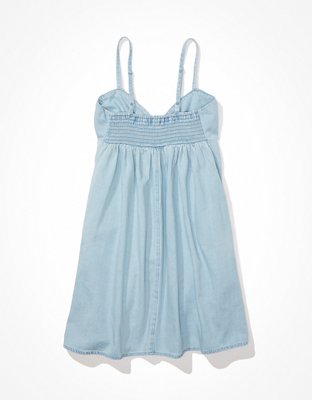 Женские платья American Eagle AE Ruched Corset Babydoll Mini Dress — фото 4