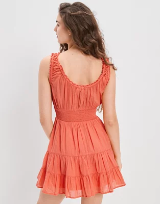 AE Smocked Waist Tank Mini Dress