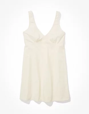 AE Corduroy Babydoll Mini Dress