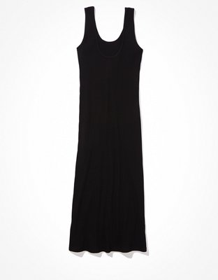 Vestido midi tejido en punto elástico AE