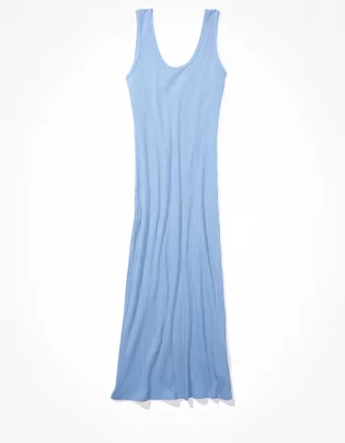AE Ribbed Knit Midi Dress