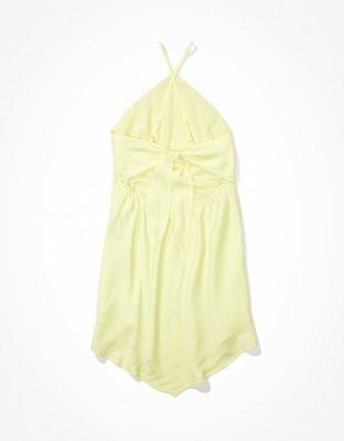 AE Silky Halter Mini Dress