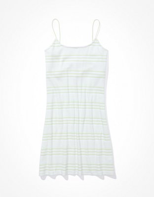 Checkered Camisole Mini Dress CG321