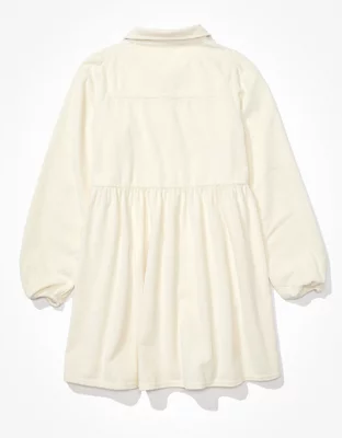 AE Corduroy Popover Mini Dress