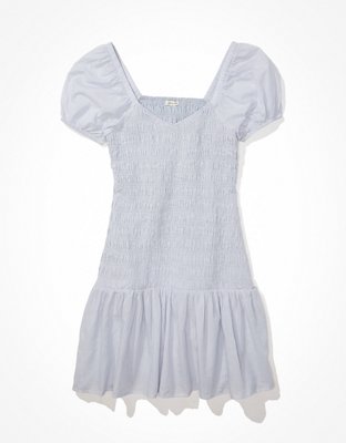 ae flutter sleeve mini dress AE Floral Flutter-Sleeve Mini Dress