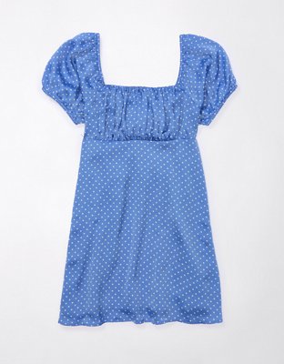 knee length dresses for ladies Ether Puff Mini Dress | Black main image 0