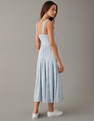 Женские платья American Eagle AE Corset Babydoll Midi Dress — фото 4