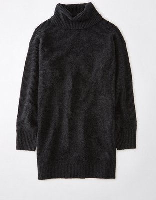 AE Oversized Cable Knit Sweater Dress