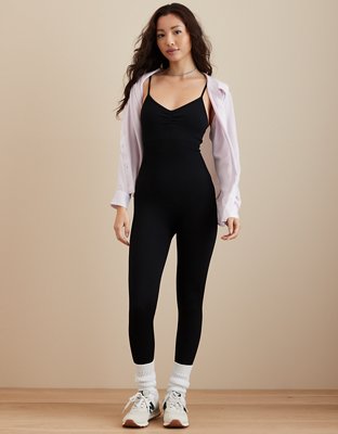 AE Seamless Knit Rib Jumpsuit