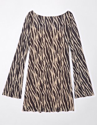 AE Boatneck Mini Mesh Dress