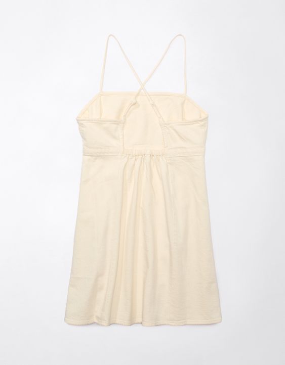AE Dreamy Drape Pleated Strappy Mini Dress