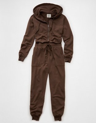 AE Fleece Hoodie Jumpsuit