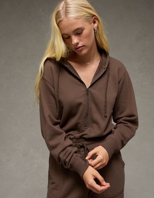 AE Fleece Hoodie Jumpsuit