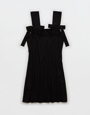 AE Knit Tie Strap Mini Dress