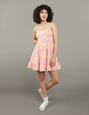 AE Tie Back Midi Dress | American Eagle