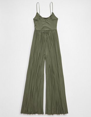 Combinaison-pantalon à jambe large Doux et sexy AE
