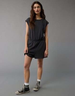 AE Fleece Crew Neck Romper