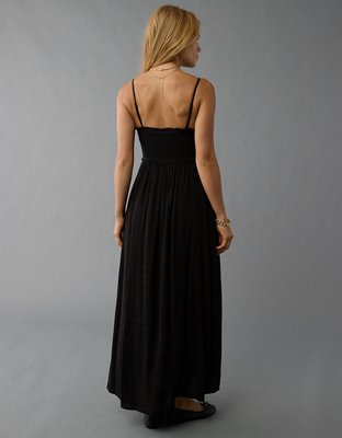 Женские платья American Eagle AE Smocked Waist Midi Dress — фото 4