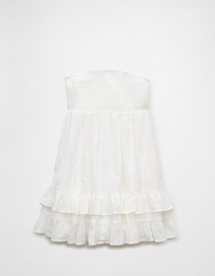 Tiered Short Sleeve Babydoll Mini Dress for Effortless Everyday Style