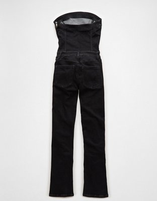 AE Strapless Denim Jumpsuit