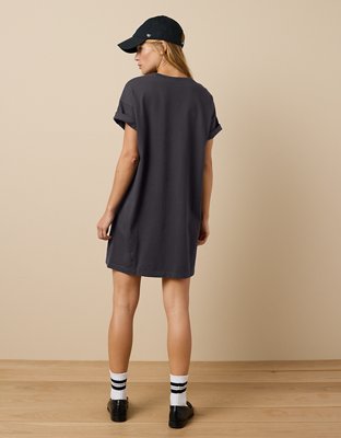 AE New York Graphic T-Shirt Mini Dress