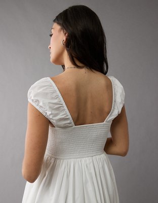 Женские платья American Eagle AE Ruched Cap Sleeve Mini Dress — фото 2