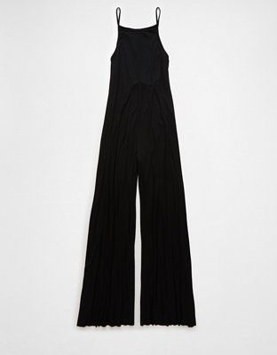 American Eagle AE Knit Square Neck Wide-Leg Jumpsuit — фото 3