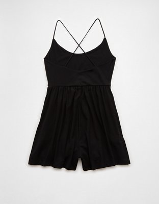 AE Strappy Knit Romper