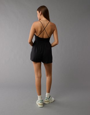 AE Strappy Knit Romper