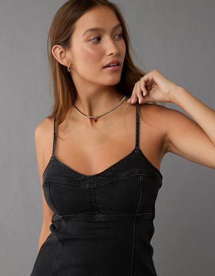 Женские платья American Eagle AE Denim Bodycon Mini Dress — фото 4