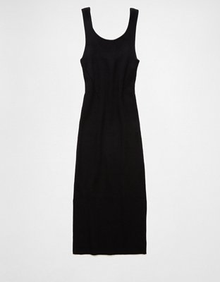 Женские платья American Eagle AE V-Neck Sweater Midi Dress — фото 2