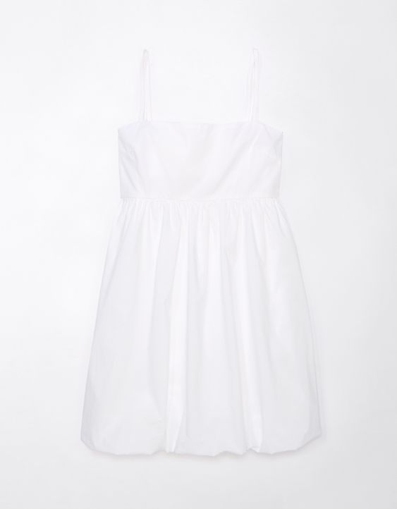 AE Poplin Bubble Mini Dress
