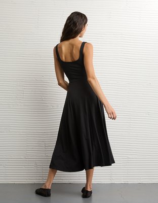 AE Scoop Neck Midi Dress