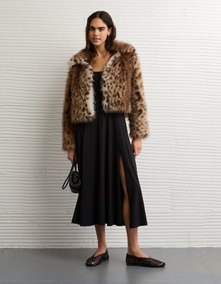 AE Scoop Neck Midi Dress