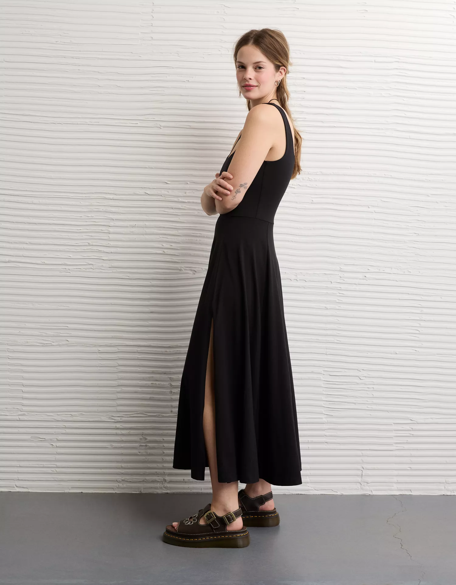AE Scoop Neck Midi Dress - thumbnail 5