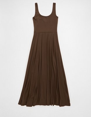 AE Scoop Neck Midi Dress