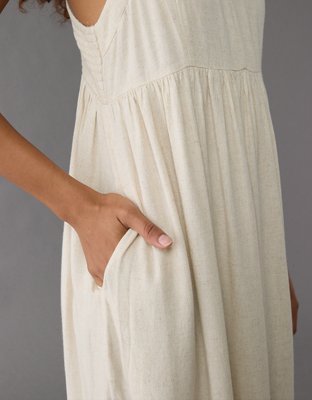 Женские платья American Eagle AE Sweetheart Babydoll Midi Dress — фото 6