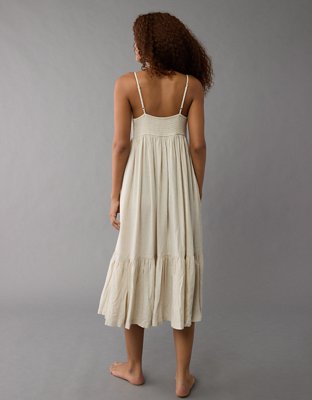 Женские платья American Eagle AE Sweetheart Babydoll Midi Dress — фото 2