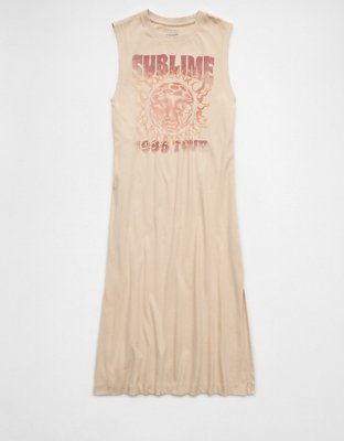 AE Sublime Graphic T-Shirt Midi Dress